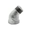 Thrifco Plumbing 1-1/4 Inch Galvanized Steel 45 Degrees Street Elbow 5217053 - alternate 4